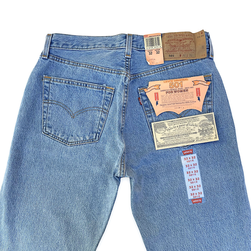 Vintage 501 Levi S Jeans Size 30 31 Gold Penny Vintage